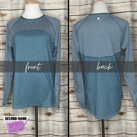 Teal Green Active Long-Sleeved Top - Picture 1 of 1